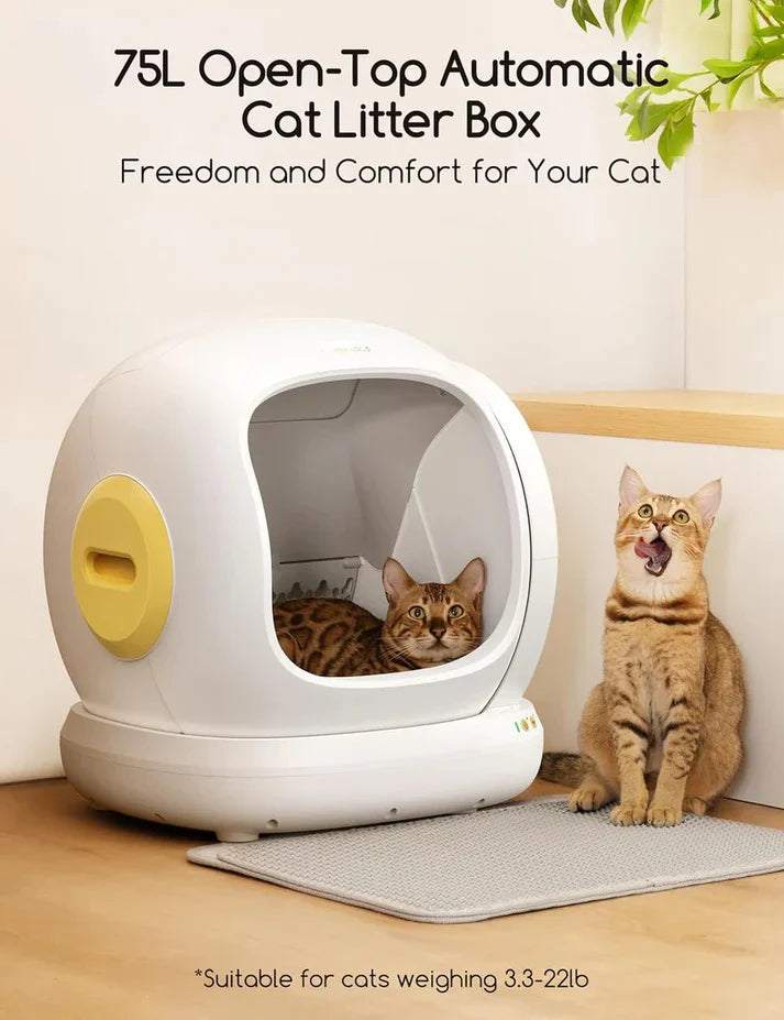 CleanAir Self-Cleaning Cat Litter Box