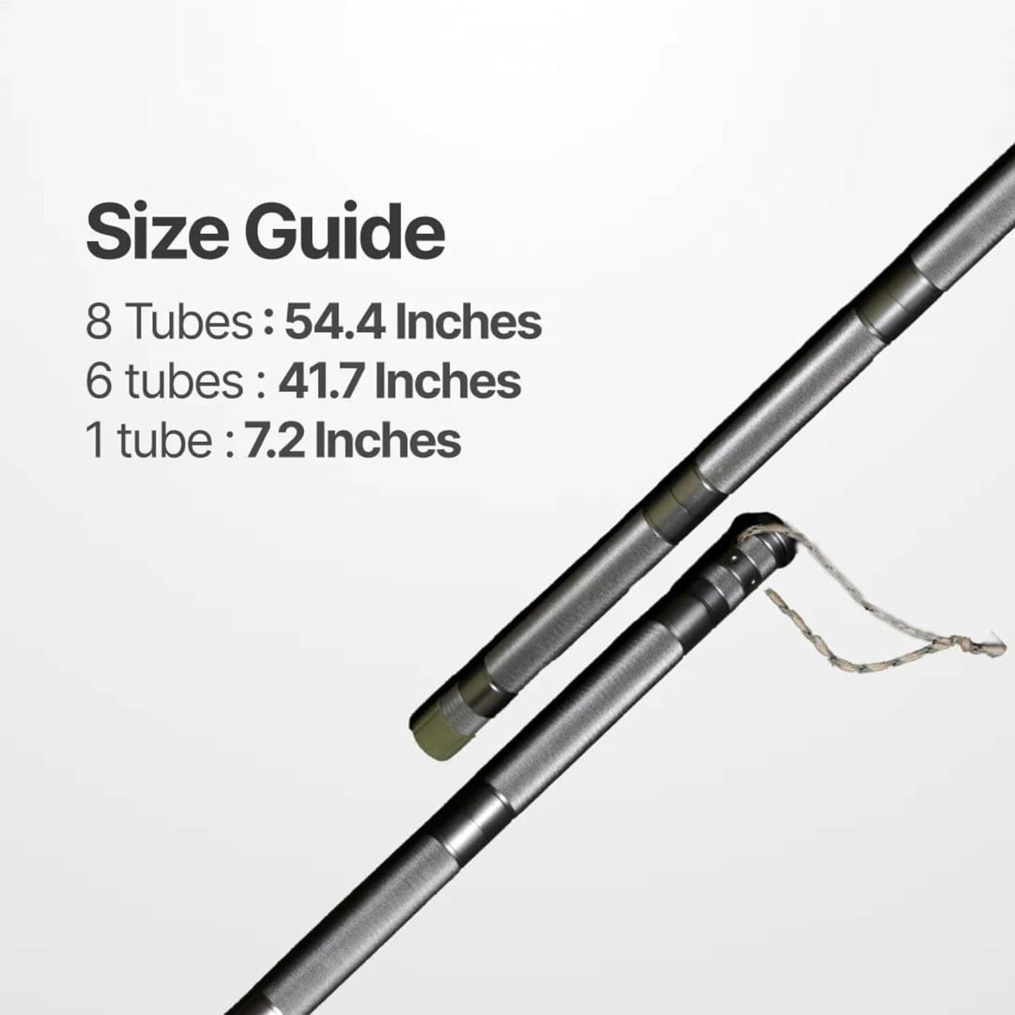 Prime Adventure 15-in-1 Hiking Stick (Collapsible)