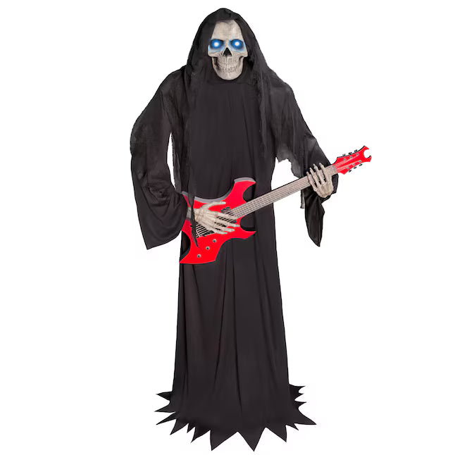 6.0-ft Freestanding Musical Lighted Reaper Animatronic