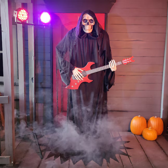 6.0-ft Freestanding Musical Lighted Reaper Animatronic