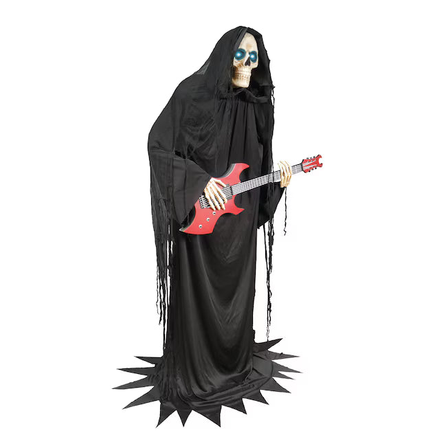 6.0-ft Freestanding Musical Lighted Reaper Animatronic