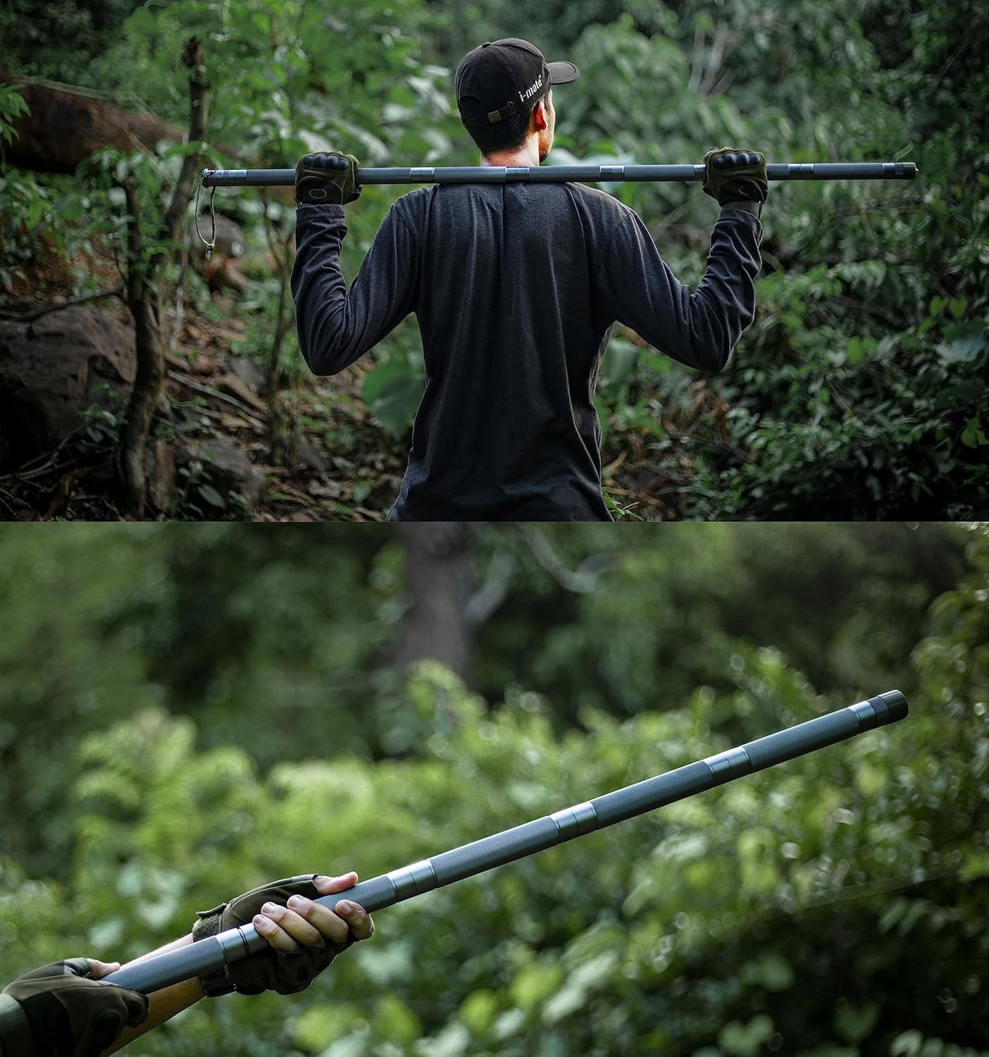 Prime Adventure 15-in-1 Hiking Stick (Collapsible)