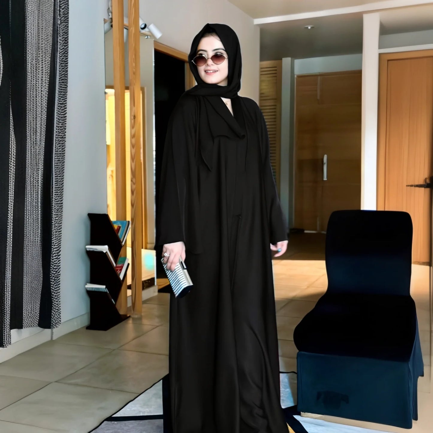 ABAYA JET BLACK