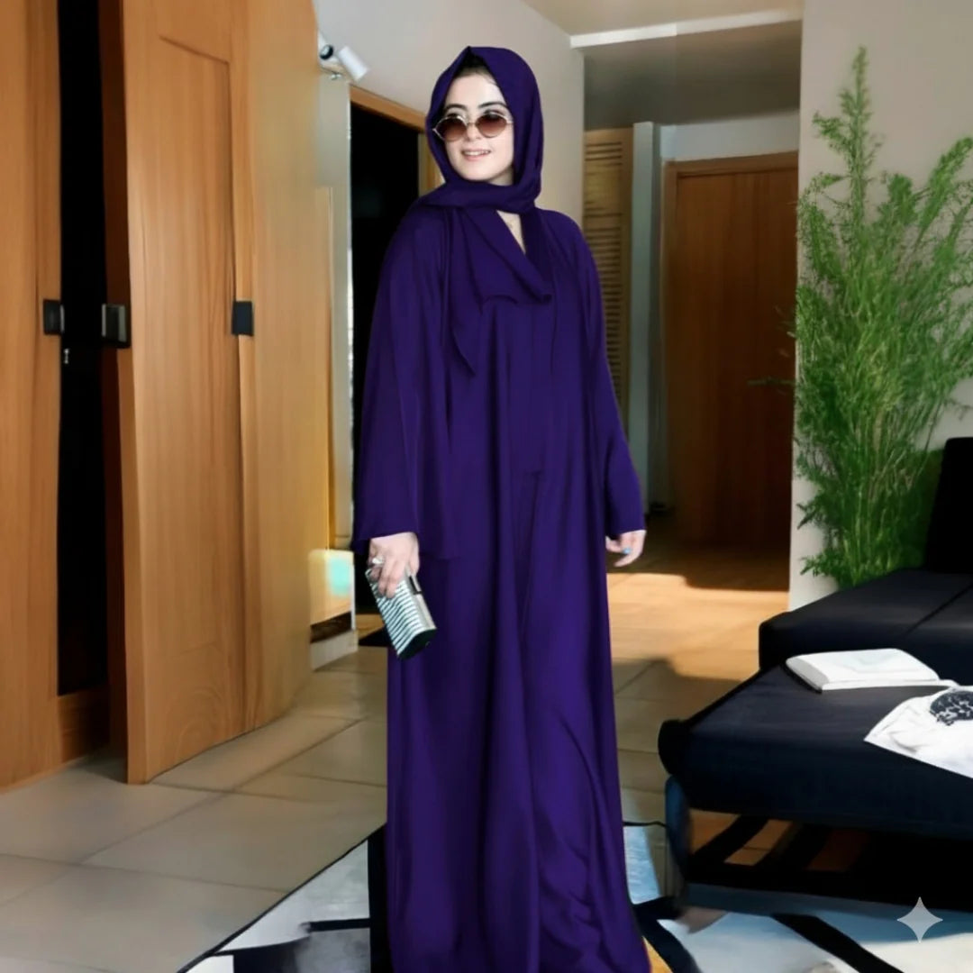 ABAYA DARK PURPLE