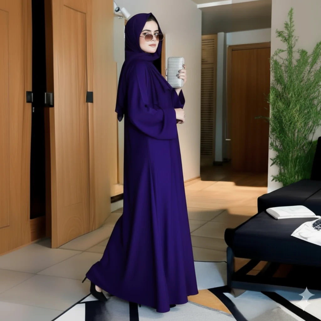 ABAYA DARK PURPLE