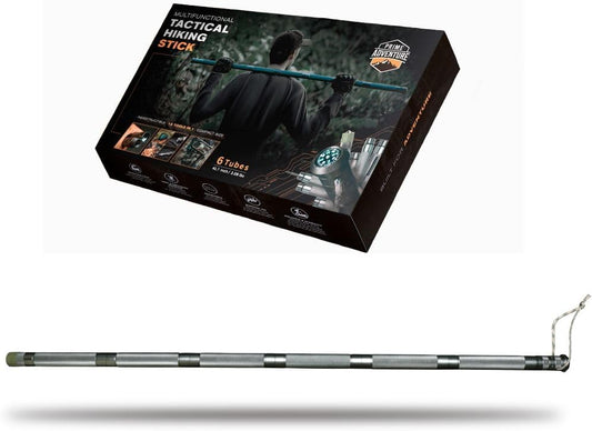 Prime Adventure 15-in-1 Hiking Stick (Collapsible)