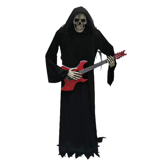 6.0-ft Freestanding Musical Lighted Reaper Animatronic