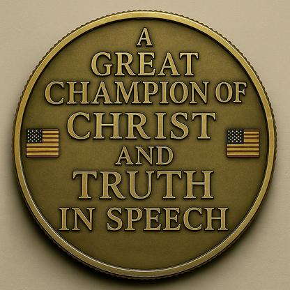 Charlie Kirk Memorial Coin
