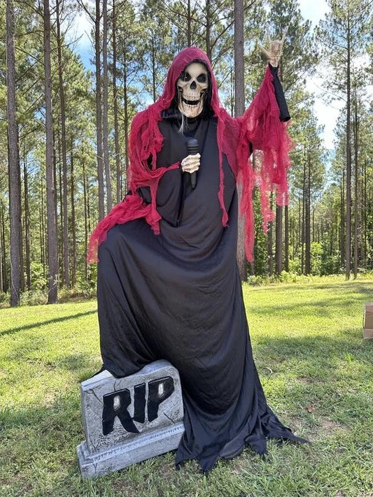 7-ft Bluetooth Lowe’s Reaper Band LED Lead Singer