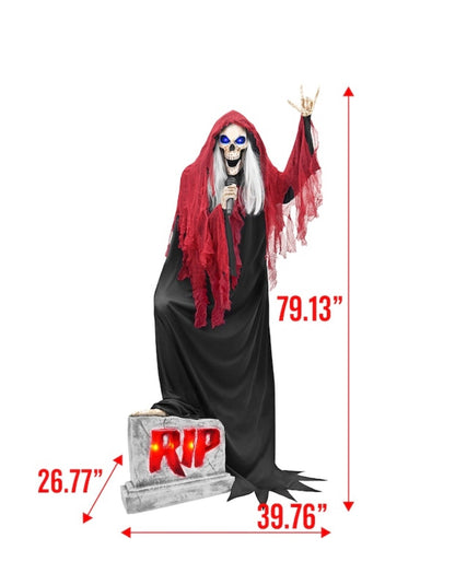 7-ft Bluetooth Lowe’s Reaper Band LED Lead Singer