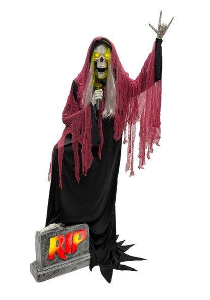7-ft Bluetooth Lowe’s Reaper Band LED Lead Singer